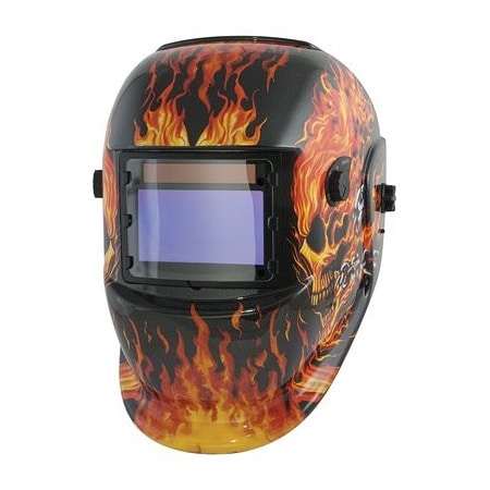Titan HELMET WELD AUTO DARKN H W/FLAME TL41266
